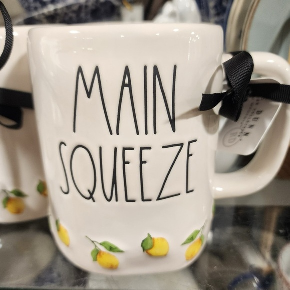Other - Brand New Rae Dunn "MAIN SQUEEZE" Lemons Mug